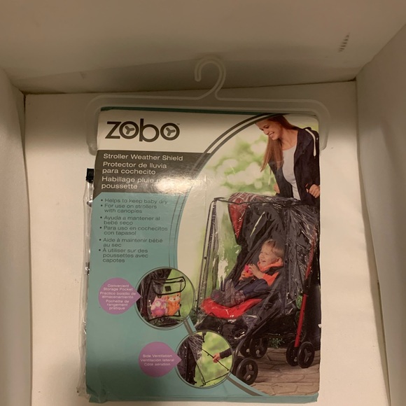 Zobo Travel Stroller System Weather Shield - Picture 2 of 6